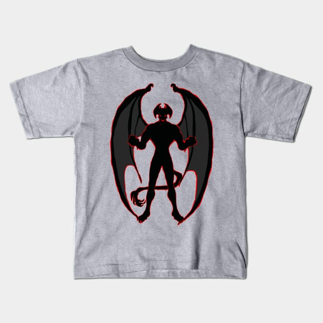 Devilman Akira Kids T-Shirt by 9999DamagePoints